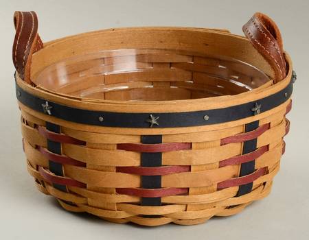 Baskets Proudly American Button Basket & Protector