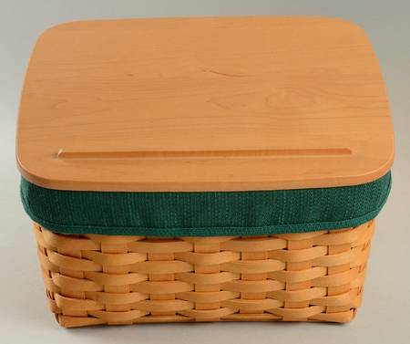 Baskets Card Keeper Basket & Lid w/Liner & Protector