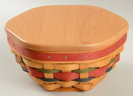 Baskets 2001 Branch Sponsoring Basket&Lid w/Protector