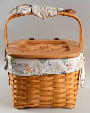 Baskets Weekender(No Latch)&Liner w/Protector&Insert & Tie