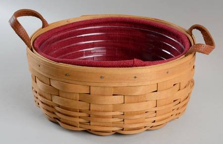 Baskets Darning Basket & Liner with Protector