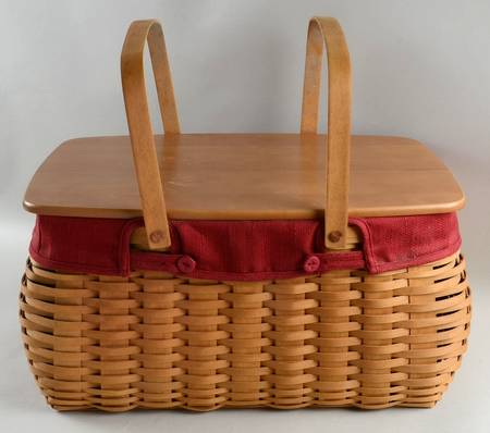 Baskets Craft Keeper Basket&Lid w/Liner&Protector(3pc)