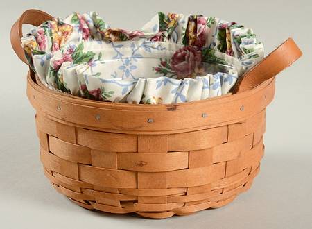 Baskets Button Basket & Liner with Protector
