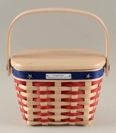 Baskets 2001 Hostess Appreciation Basket & Lid w/Protector