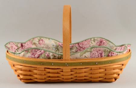 Baskets Peony Basket & Liner with Protector