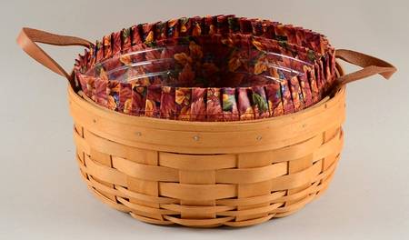 Baskets Darning Basket & Liner with Protector