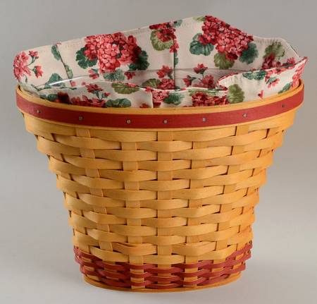 Baskets Geranium Basket & Liner with Protector
