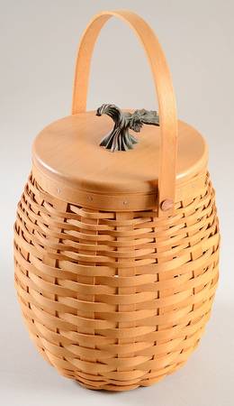 Baskets October Fields Basket & Lid w/Protector Set