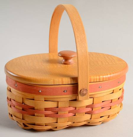 Baskets Tea for Two Basket & Lid