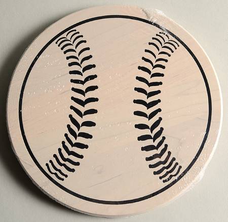 Baskets Baseball Lid for 7" Round Keeping Basket
