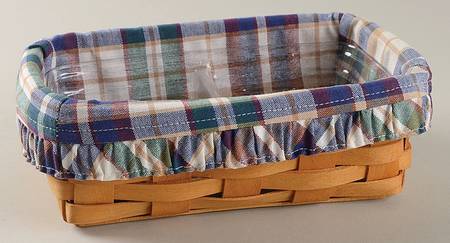Baskets Small Loaf Basket & Liner with Divided Protector