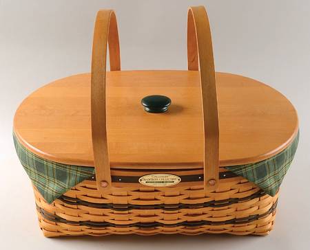 Baskets Generosity Basket & Lid w/Liner,Protector&Insert
