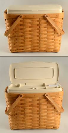 Baskets (2 Handle) Magazine Basket & Organizer Set