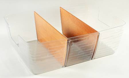 Baskets Protector&Wood Dividers for Large Storage Solution