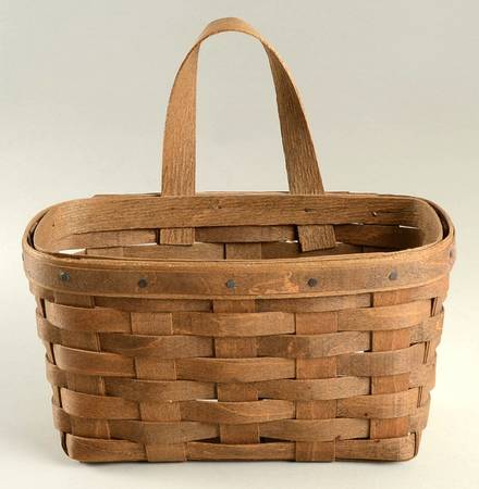 Baskets Medium Key Basket (Wood Loop)