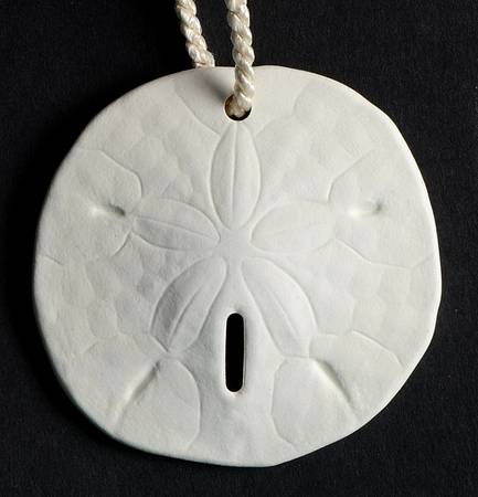 Baskets Sand Dollar Tie-On Charm for Basket