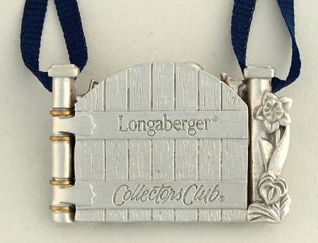 Baskets Cottage Gate Tie-On Charm for Basket