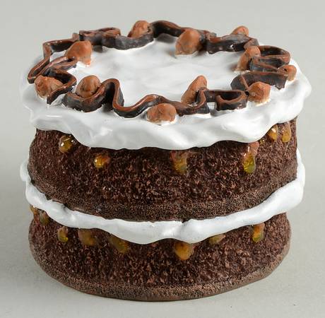 Baskets Resin Cake for Miniature Cake Basket