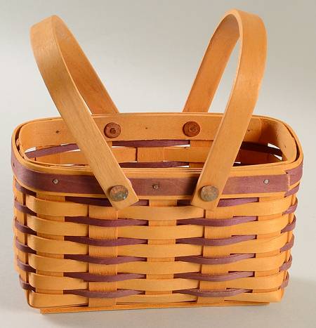 Baskets Purple Picture Perfect Basket