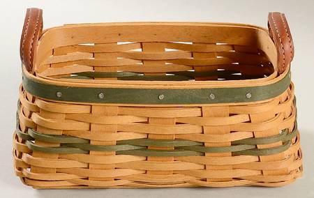 Baskets Green Treats Basket (Tree Trimming) by Longaberger