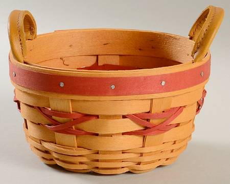Baskets Red Peppermint Basket