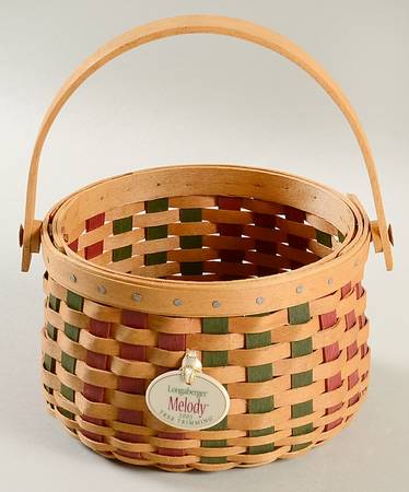 Baskets Melody Basket W/Charm