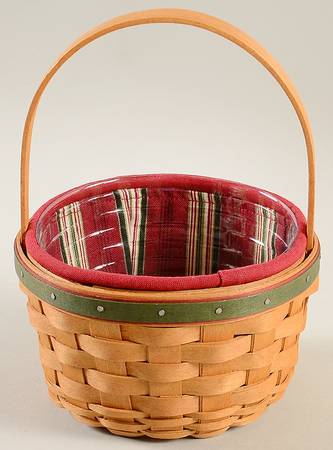 Baskets 2005 Holiday Helper Basket W/Liner & Protector