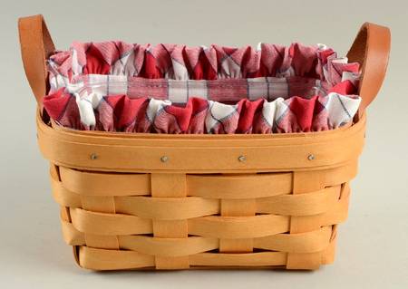 Baskets Tea Basket & Liner with Divided Protector