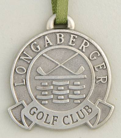 Baskets Pewter Golf Club Basket Charm Tie-On