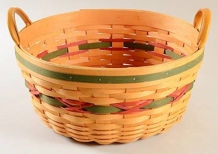 Baskets Green Pinecone Basket