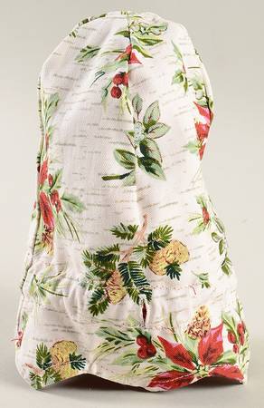 Baskets Drawstring Liner for Peppermint Stripe Basket