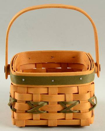 Baskets Green Let It Snow Basket