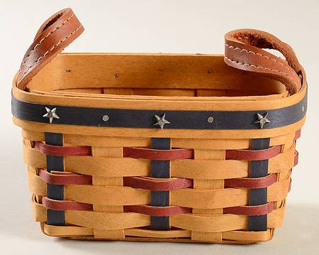 Baskets Proudly American Salt & Pepper Basket by Longaberger