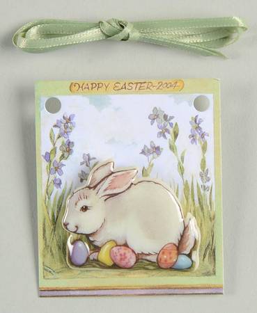 Baskets 2004 Easter Tie-On Charm for Basket by Longaberger