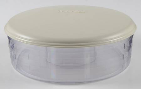Baskets Divided Protector & Lid for Round Serving Basket