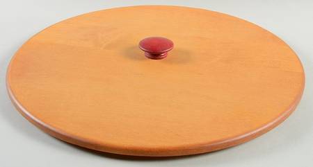 Baskets Red Knob Lid for Sleigh Bell Basket