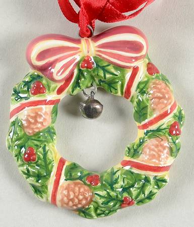Baskets Wreath Tie-On Charm for Basket