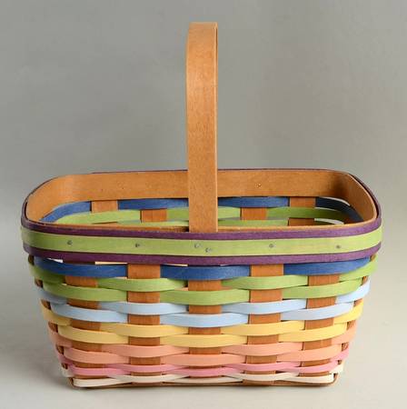 Baskets Summertime Stripe Spring Basket