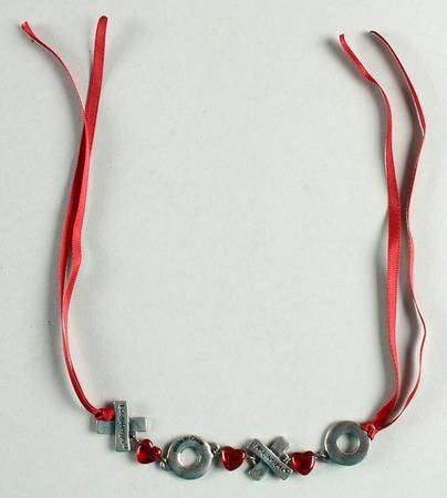 Baskets Tender Heart Basket Charm Tie-On