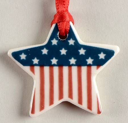 Baskets 20th Century Star Basket Charm Tie-On by Longaberger
