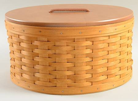 Baskets Hatbox Basket & Lid