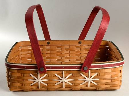 Baskets Large Snowflake Cookie Basket