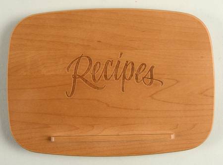 Baskets Engraved Lid for Large Recipe Basket