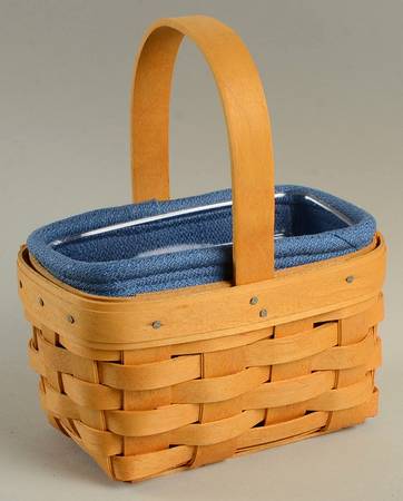 Baskets Salt & Pepper Basket w/Liner,Protector & Insert