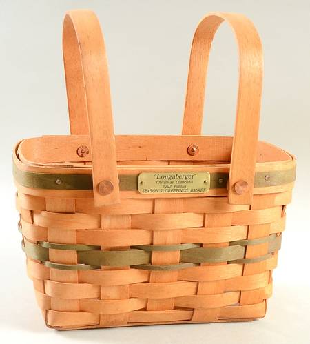 Baskets Green Season's Greetings Basket