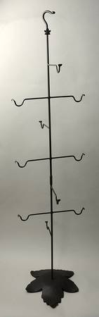Baskets (10 Hooks) Metal Basket Tree