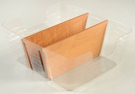 Baskets Protector&Wood Dividers(2)-Small Storage Solutions