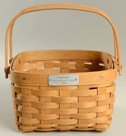 Baskets 2004 Woven Memories Basket by Longaberger