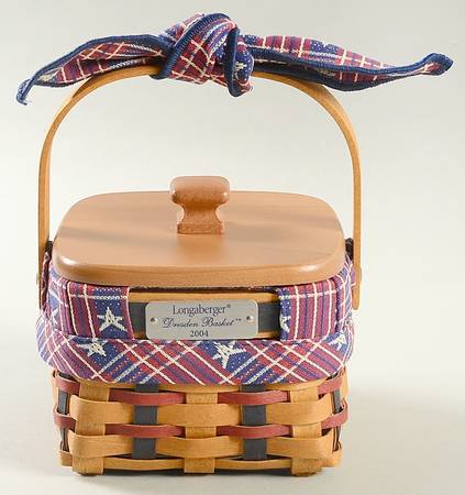 Baskets 2004 Dresden Tour & Lid w/Liner,Protector&Tie