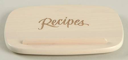 Baskets Engraved Lid for Small Recipe Basket